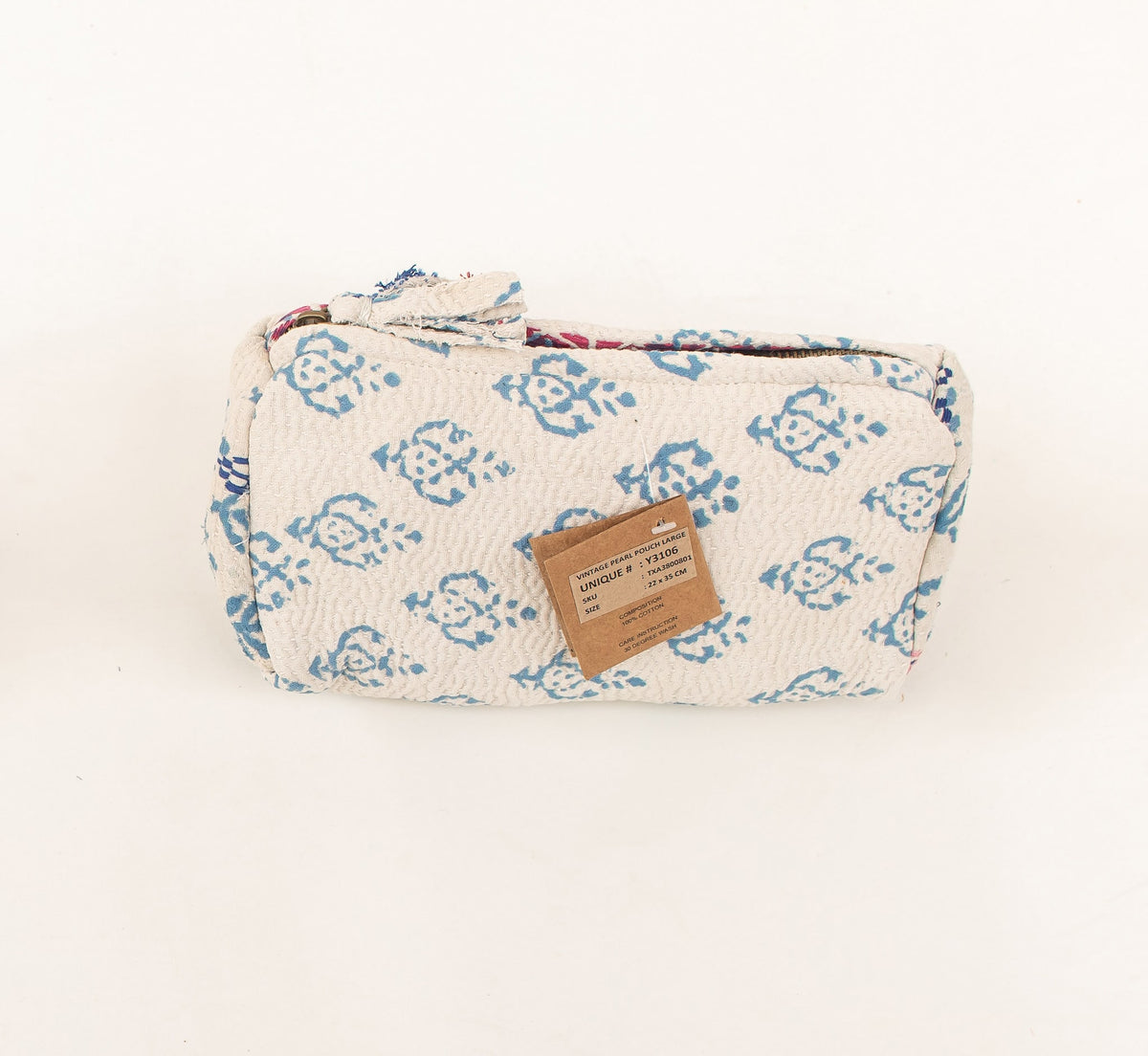 Vintage Pearl Pouch Large