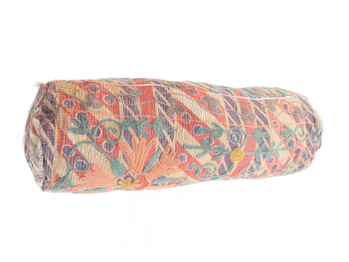 Suzani Bolster Cover Ø20x60