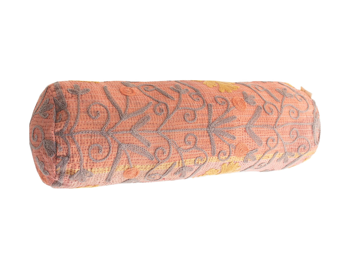 Suzani Bolster Cover Ø20x60