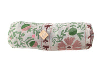 Suzani Bolster Cover Ø20x60